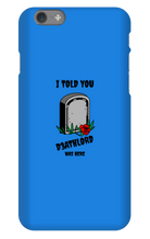 d3athl0rd iPhone Case