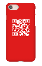 dannyho_streamy iPhone Case QR Code
