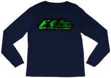 WWRL LONG SLEEVE - FRONT PRINT - OG GREEN CHUNKY