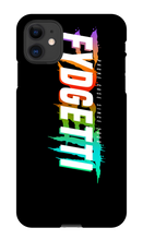 FYDGETTI White Text Design iPhone Case