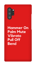 Guitar Techniques Samsung Phone Case