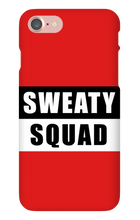 Sweaty Squad iPhone Case (Invert Theme)