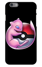 Mew on Pokeball IPhone Cases