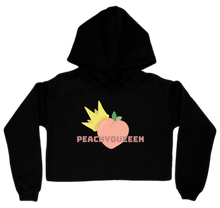 Peachy cropped hoodie!
