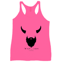 War_Jarl Racer Womans Tank Top (Logo Black)