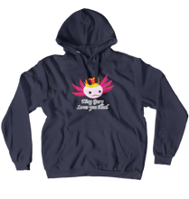 King Gary Axolotl Hoodies (No-Zip/Pullover)