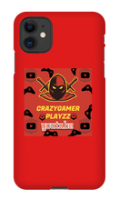 crazygamerroblox iPhone Phone Cases