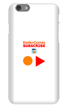 KadenGamez Golden Iphone Case
