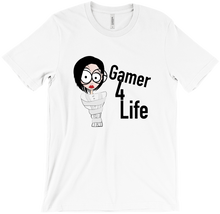 Gamer For Life Crazy Girl T-Shirts