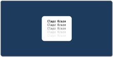 clapzkraze XXL Gaming Mousepad