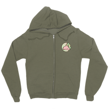 CawLife Small Logo Zip Up Hoodie