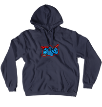 Deathbot101 Full Logo Hoodie (No-Zip/Pullover)