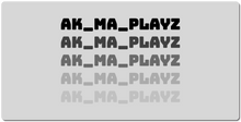 ak_ma_playz XXL Gaming Mousepad