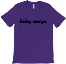 Warya T-Shirts (blk font)