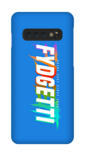 FYDGETTI White Text Design Samsung Phone Case