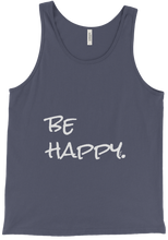 be happy. signature tank top
