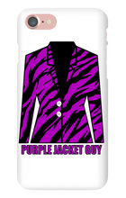 purple_jacket_guy iPhone Phone Cases