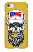 Bite The bullet IPhone Case - American Flag