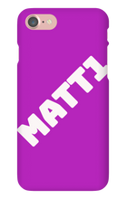 matt1 iPhone Phone Cases
