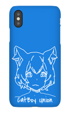 Catboy Union iPhone case (White)