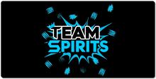 Team Spirits Blue Theme XXL Gaming Mousepad