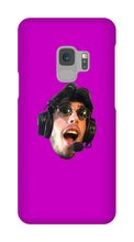 its my face on a Samsung case