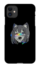 Rainbow Ahegao iphone case