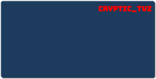 cryptic_tvz XXL Gaming Mousepad