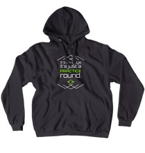 Practice Round Light Text (No-Zip/Pullover)