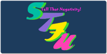 Tell that Negativity XXL Gaming Mousepad