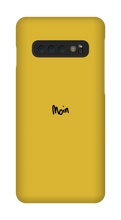 Samsung Handyhülle "moin" (logo schwarz)