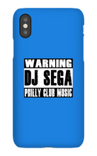 DJ Sega Warning iPhone Case