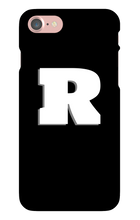Ryan Syed iPhone Case White Logo