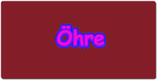 Öhre XXL Gaming Mousepad