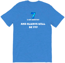 I AM WORTHY BACK SHIRT