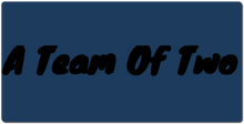 A Team Of Two XXL Gaming Mousepad