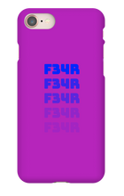 F34R iPhone Phone Cases