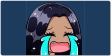 crying XXL Gaming Mousepad