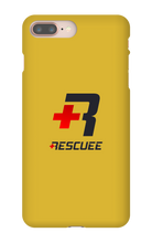 RESCUEE iPhone Case Black and Red Logo