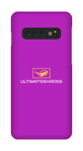 UltimateShades Samsung Case (White text)