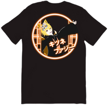 Kitsune Fuzzy T-Shirts (Backside Print)