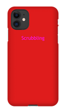 Simple Scrubbling iphone 8 case