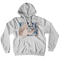 Girl in the wind Hoodie (No-Zip/Pullover)