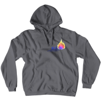 Izzy & Dev's Flame NearbyHoodies (No-Zip/Pullover)