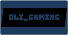XXL Gaming Mousepad. with Oli_Gaming. text