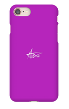 AlexRP iPhone Phone Cases (Logo Bianco)