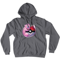 Mew on Pokeball Hoodie