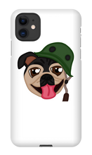 drew_the_pug iPhone Phone Cases