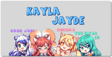 kaylajayde XXL Gaming Mousepad