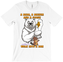 A Bear a Beaver and a Goose T-Shirts
